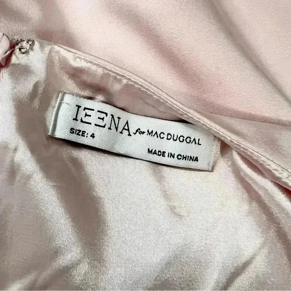 NWT Mac Duggal Pink Jumpstuit